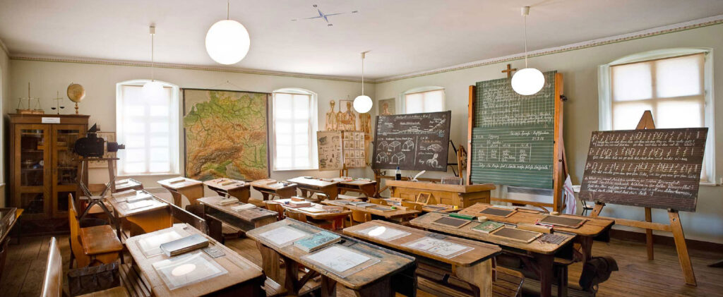 Klassenzimmer Panorama